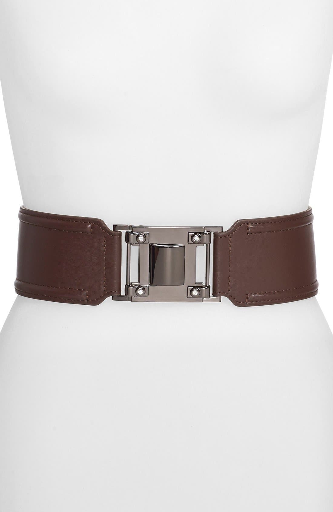 Another Line Interlock Buckle Stretch Belt Nordstrom
