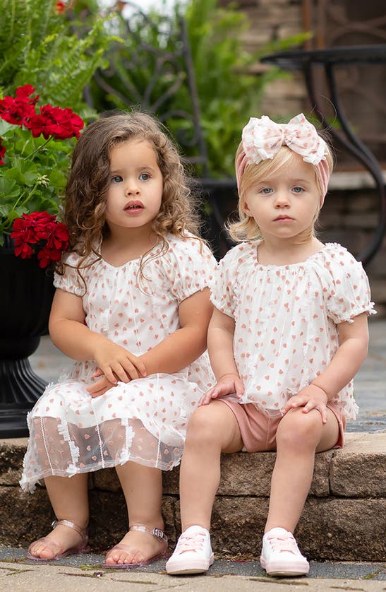 Shop Mabel + Honey Kids' Aurora Rib Dress In White