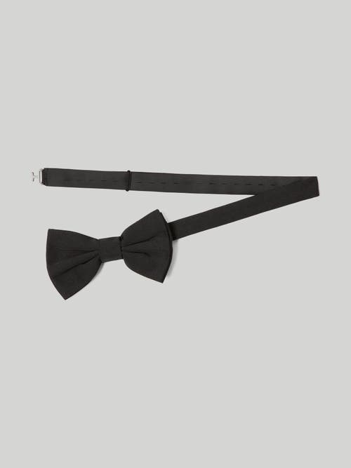 Shop Robert Talbott Walter Grosgrain Pre-tied Bow Tie In Black