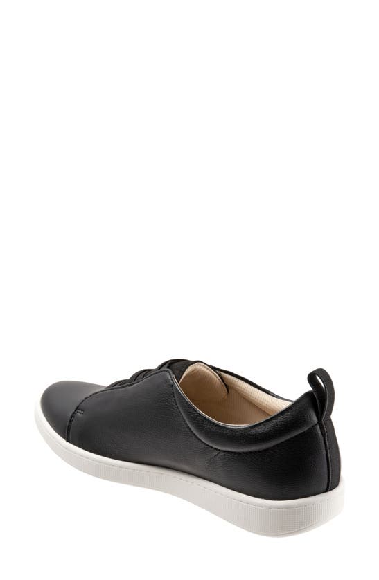 Shop Trotters Avrille Sneaker In Black Leather