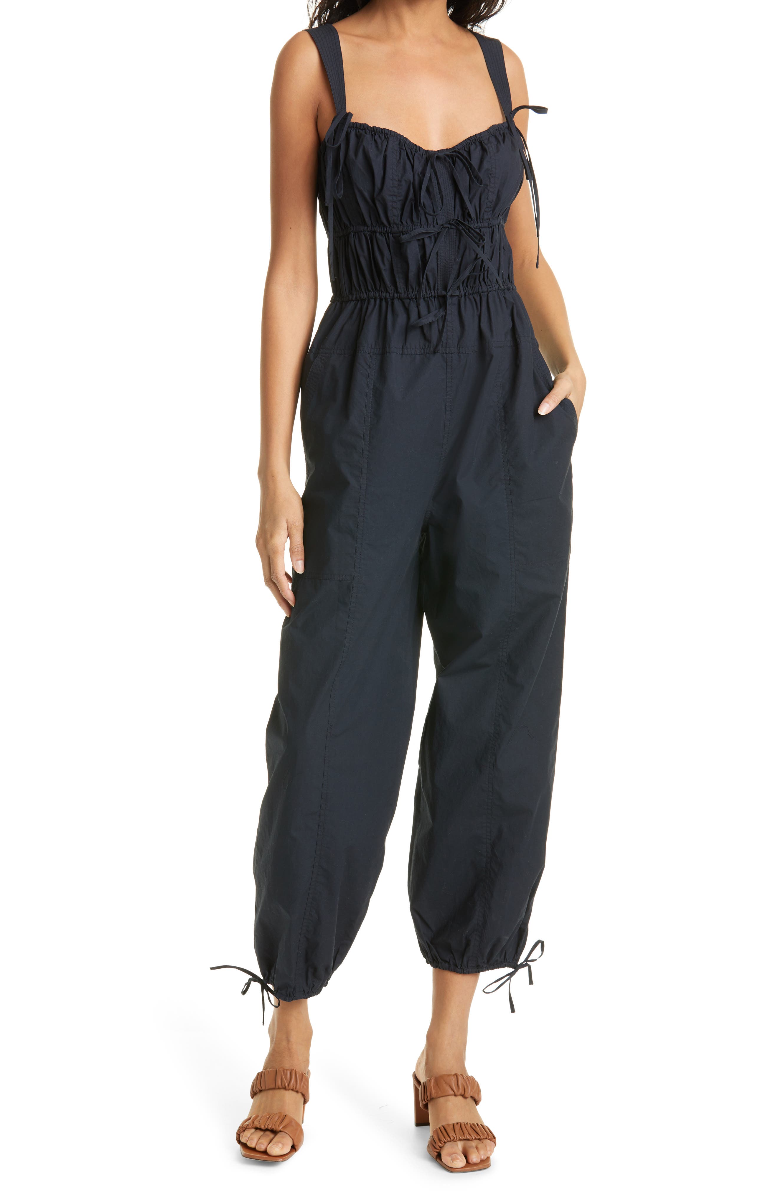 nordstrom black overalls