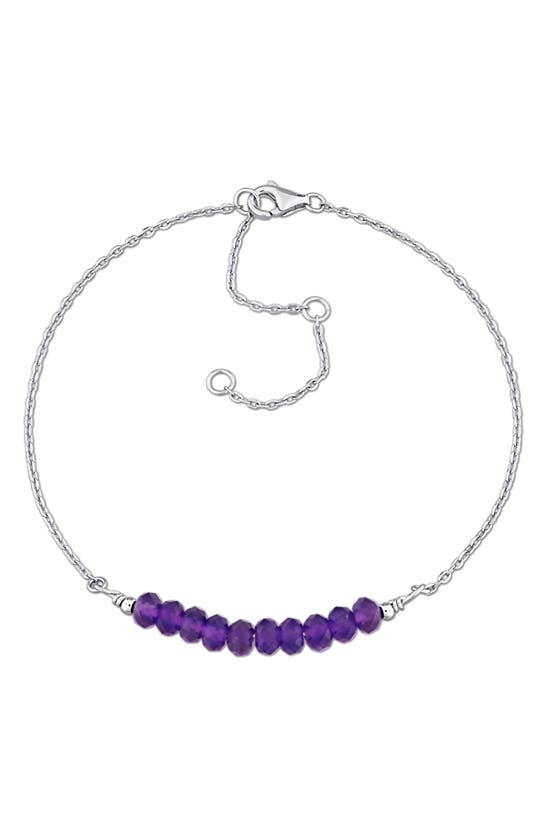 Shop Delmar Beaded Bracelet In Purple