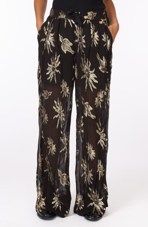 Scotch & Soda Eleni Mystic Sky Pajama Pants in Mystic Sky Lurex 