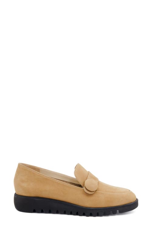 Amalfi By Rangoni Moc Toe Loafer In Taupe Long Beach