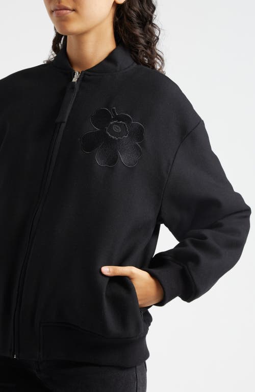 Shop Marimekko Monumentti Wool Bomber In Black