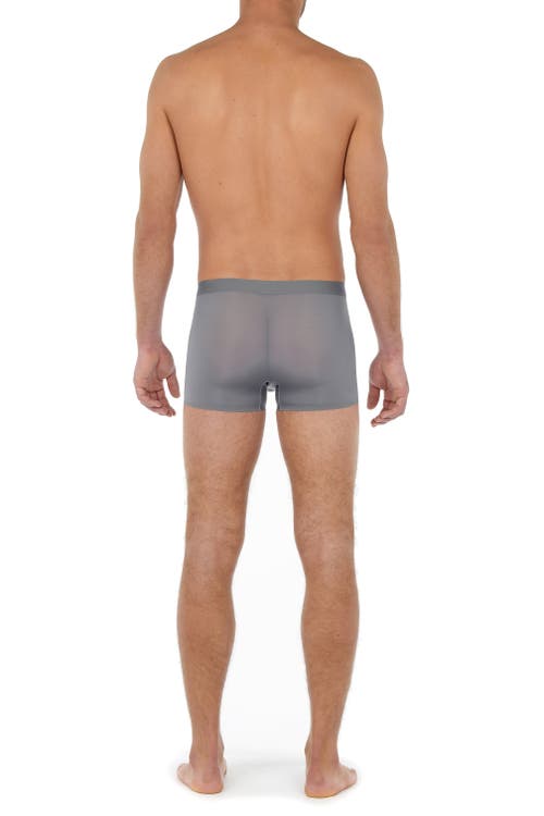 Hom H-fresh Comfort Boxer Brief In Grey
