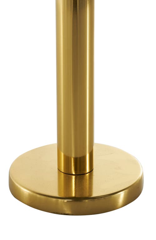 Vivian Lune Home Set Of 3 Taper Candleholders In Gold