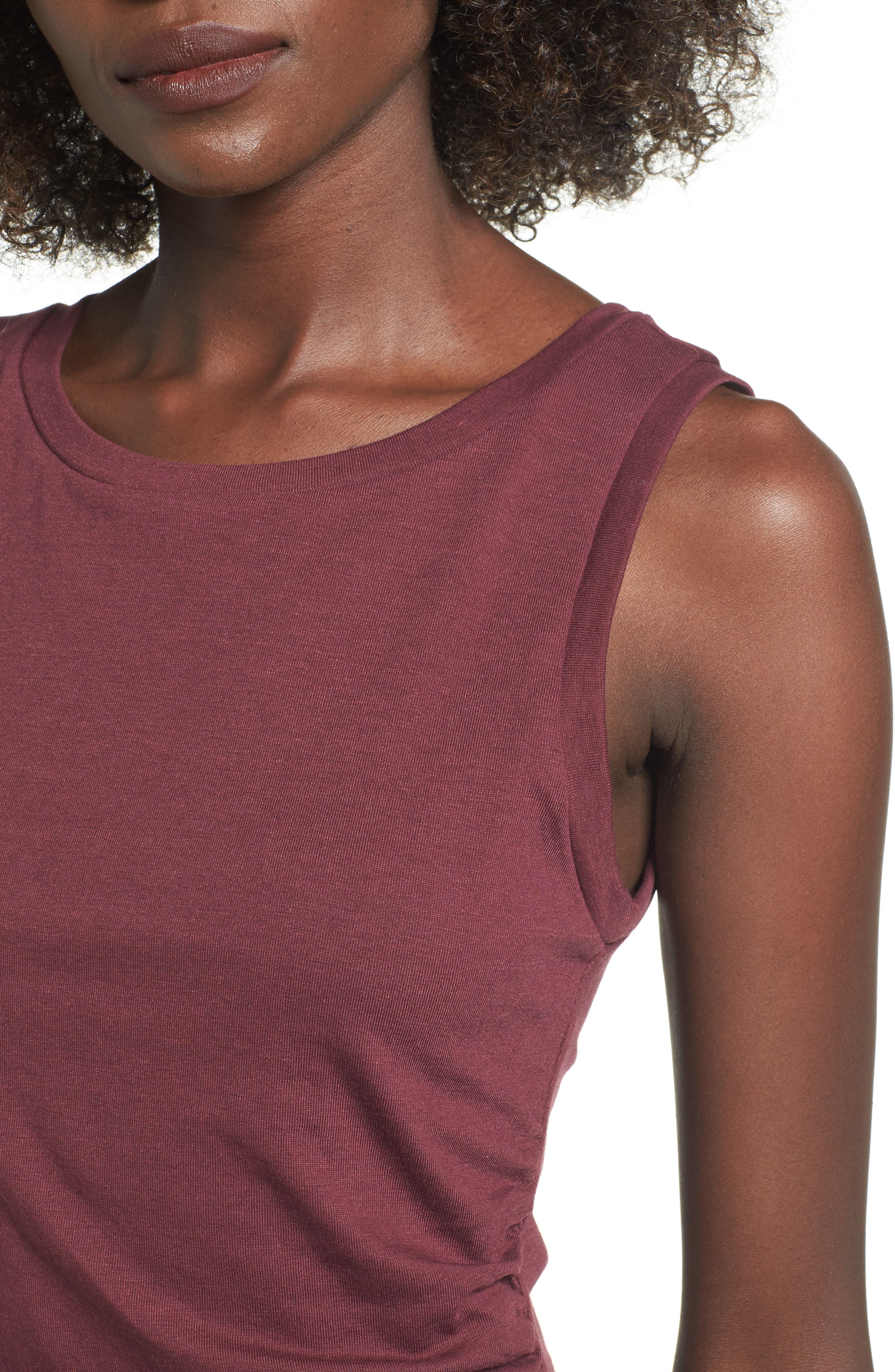 LEITH,
                            Ruched Body-Con Tank Dress,
                            Alternate thumbnail 145, color,
                            602