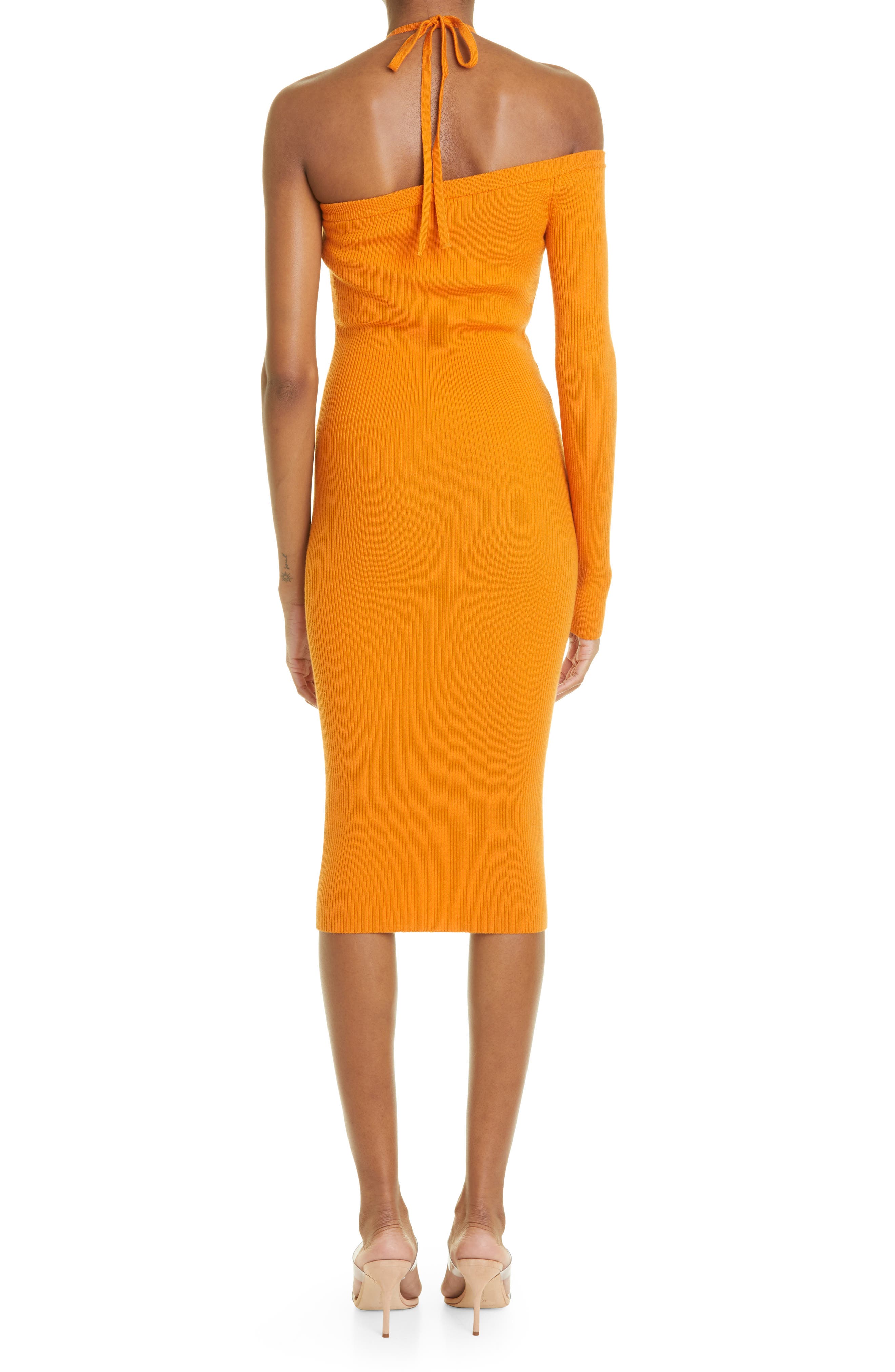 MONSE Ribbed One Sleeve Merino Wool 