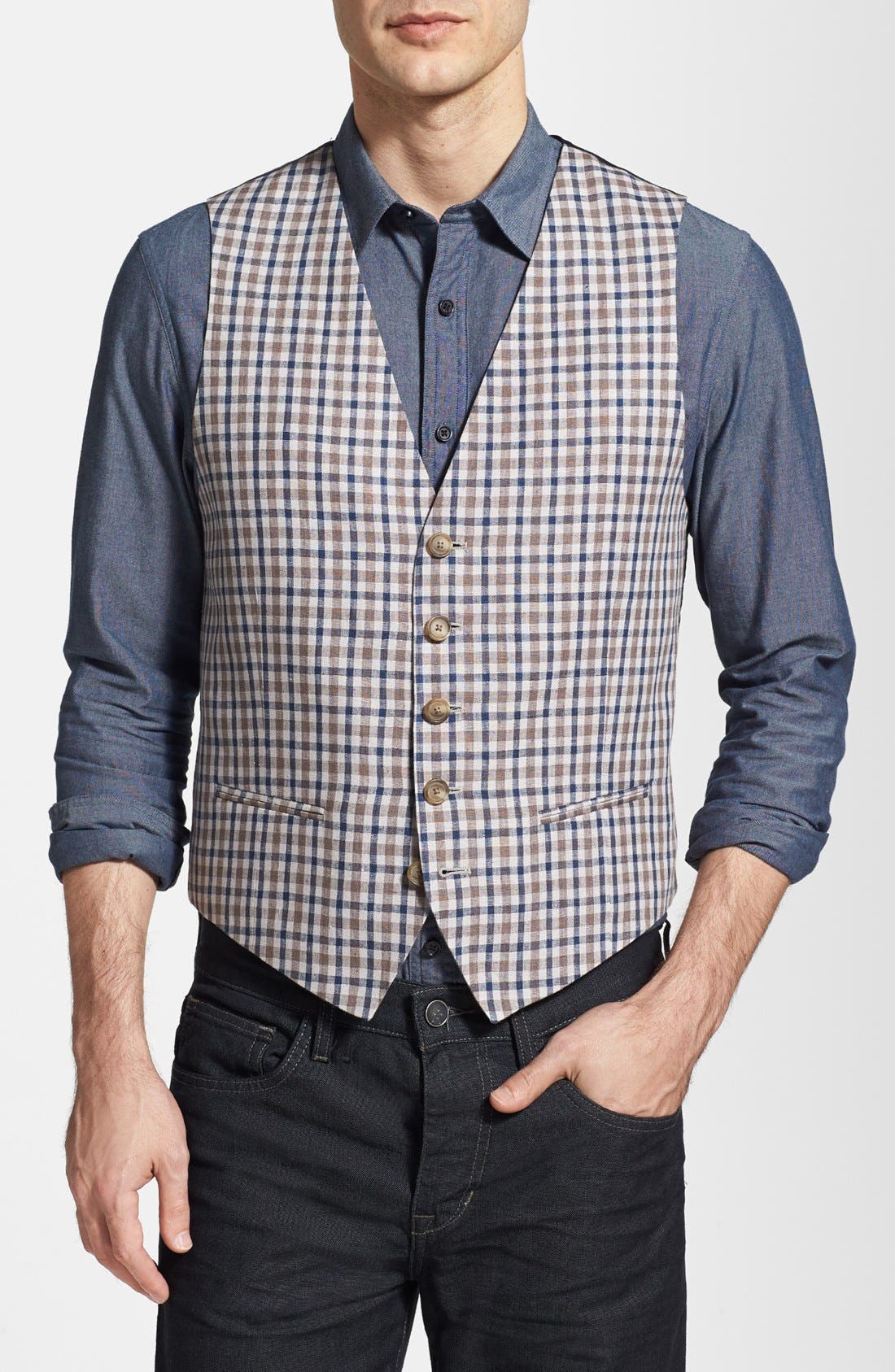 Nordstrom Linen Vest Nordstrom