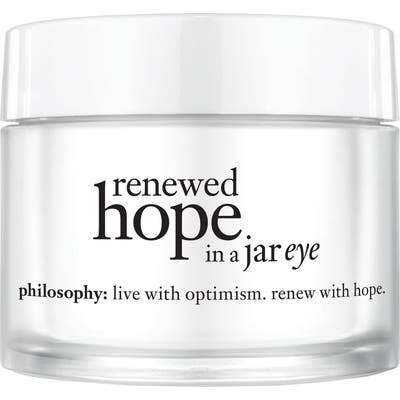 Philosophy Renewed Hope In A Jar Eye