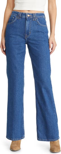 Free People We the Free Ava High Waist Nonstretch Denim Bootcut Jeans