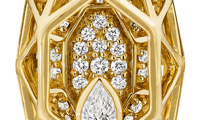 Hueb 18k Yellow Gold Estelar Diamond Constellation Pendant Necklace, 18 In Yellow Gold