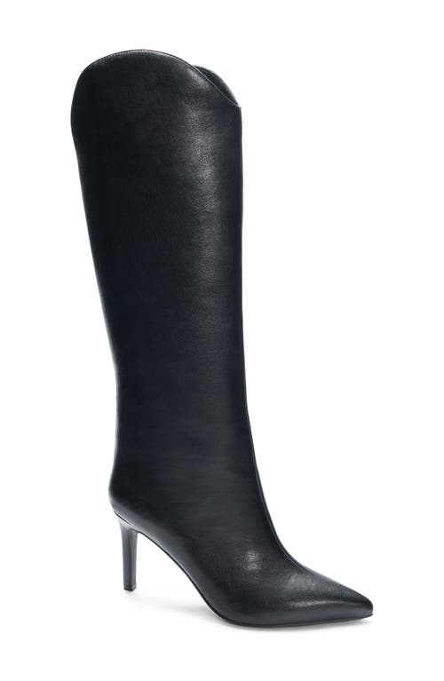 Fiora Knee High Boot in Black