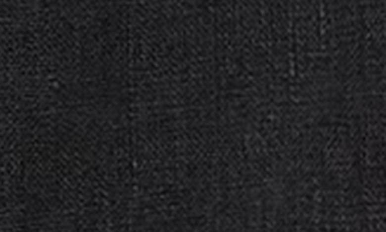 Shop Madewell Pull-on Linen Shorts In True Black