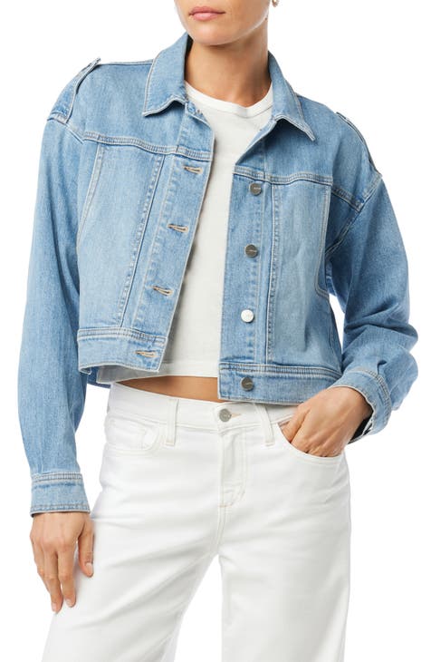 Nordstrom white denim on sale jacket