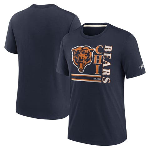 Nike Women's Chicago Bears Rewind Team Stacked White T-Shirt