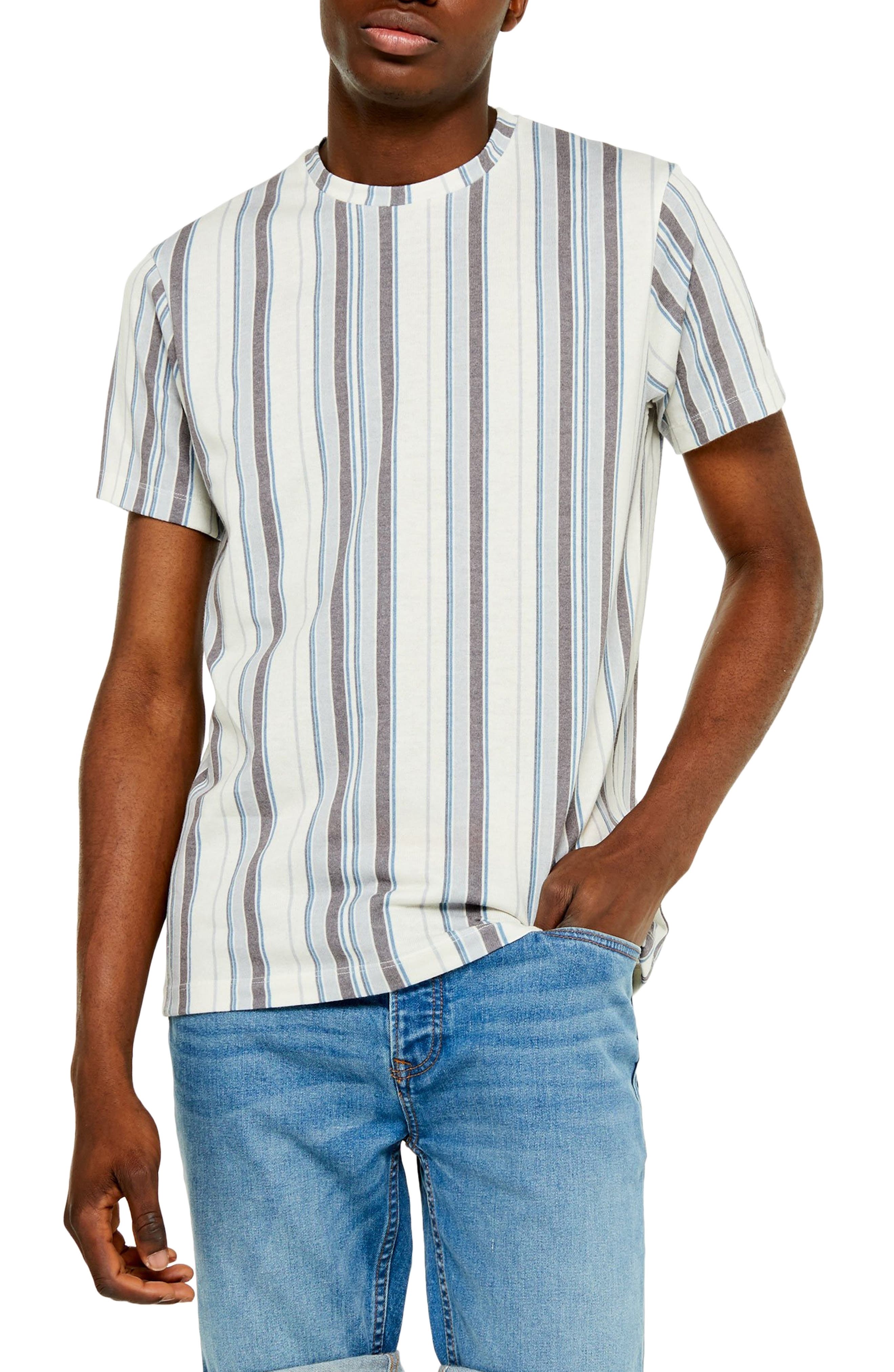Topman Classic Fit Stripe TShirt Nordstrom