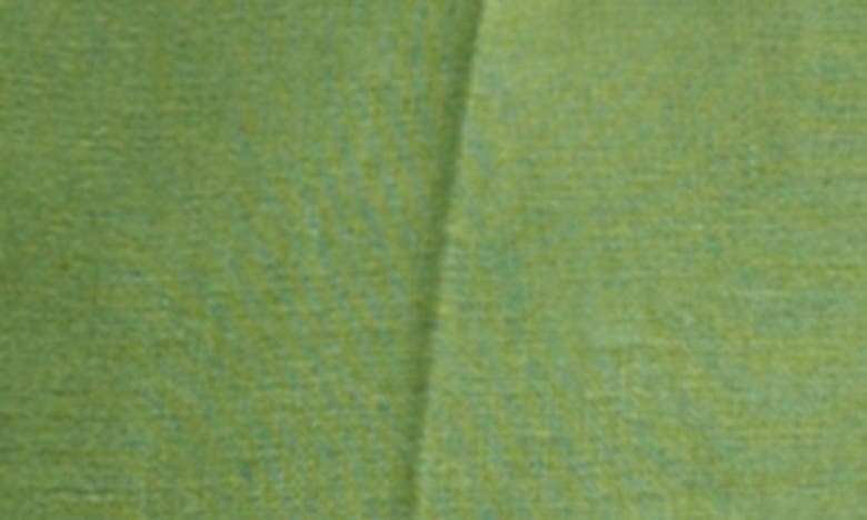 Shop Mango Straight Leg Linen Pants In Green