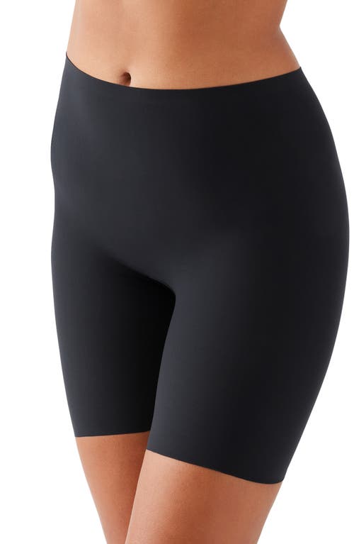 Shop Wacoal Skinsense Thigh Shaper Shorts In Black