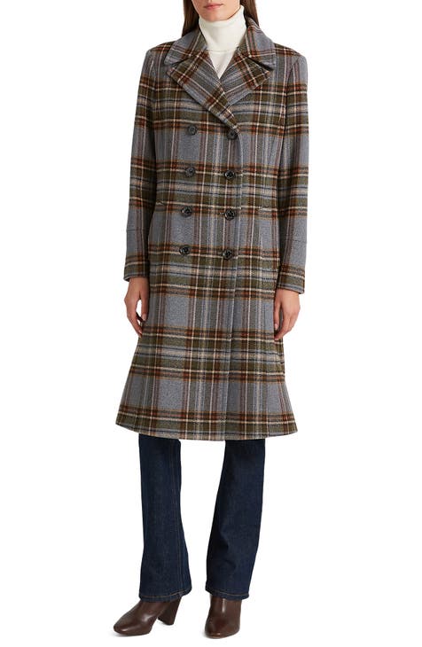 Women's Lauren Ralph Lauren Wool & Wool-Blend Coats | Nordstrom