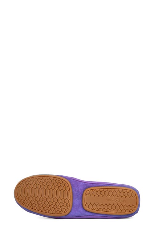 Shop Yosi Samra Samara Ballet Flat In Meta Mauve