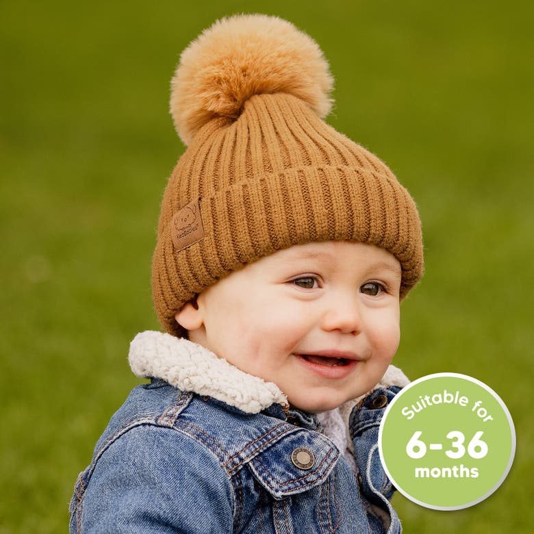 Shop Keababies 2-pack Pom Knitted Beanie In Blast