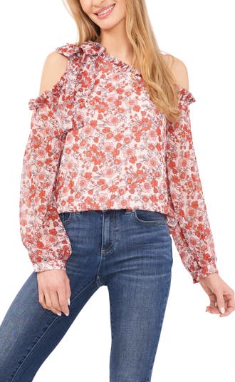 Cece off discount the shoulder blouse