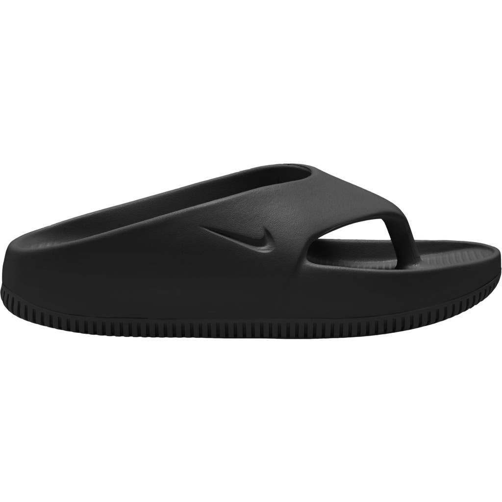 Shop Nike Calm Water Friendly Flip Flop In Black/black