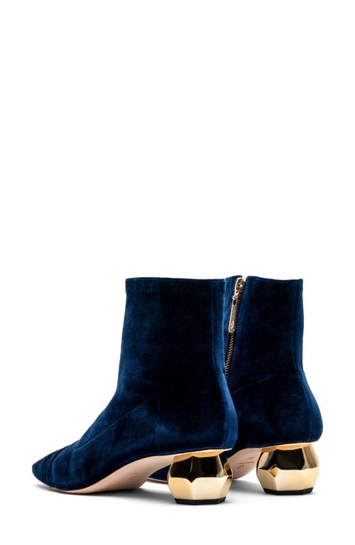 Frances Valentine Marni Bootie In Navy