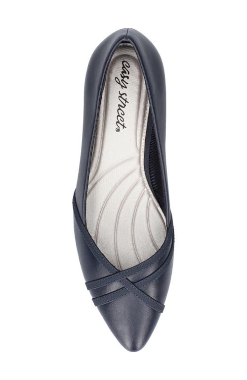 EASY STREET EASY STREET LOTUS POINTED TOE PUMP