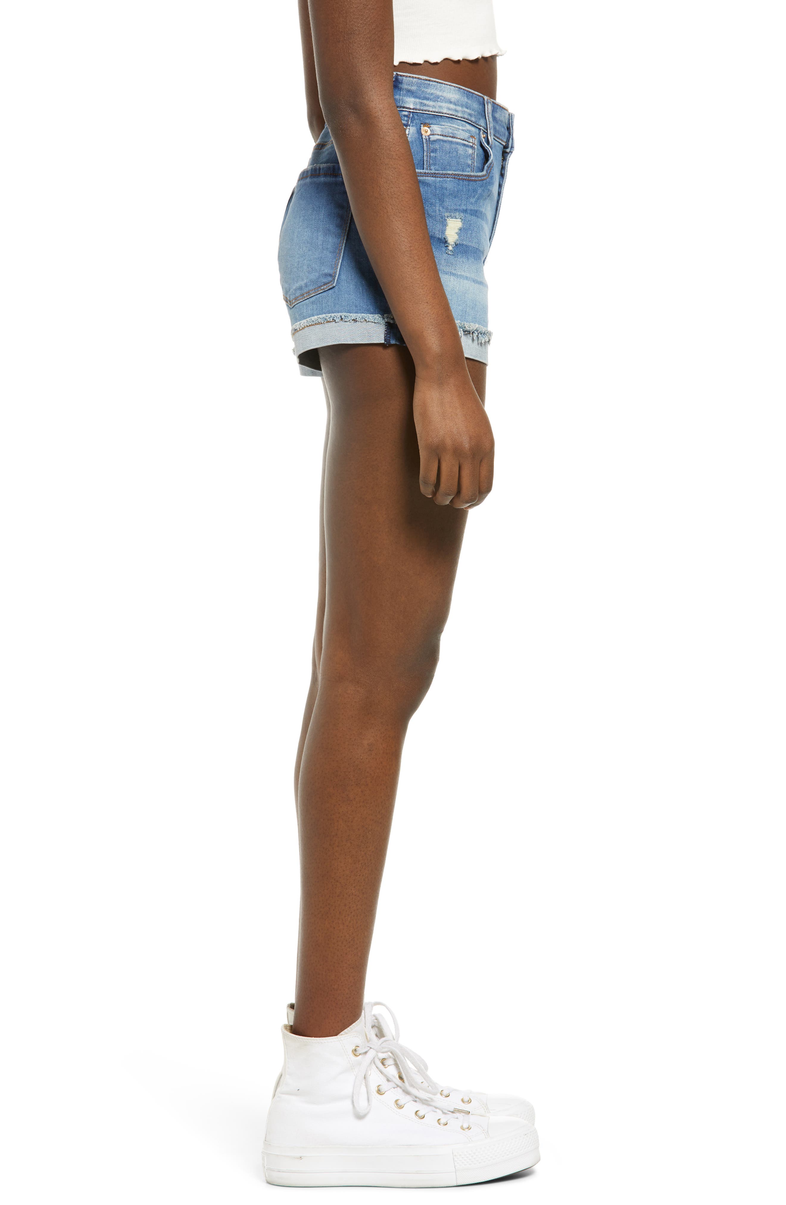 STS Blue Molly High Waist Roll Cuff 