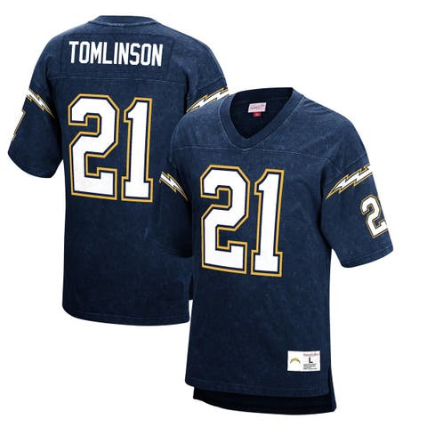 Eric Dickerson Los Angeles Rams Mitchell & Ness Retired Player Name &  Number Acid Wash Top - Royal