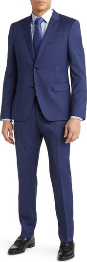 Hugo boss discount blue suit nordstrom