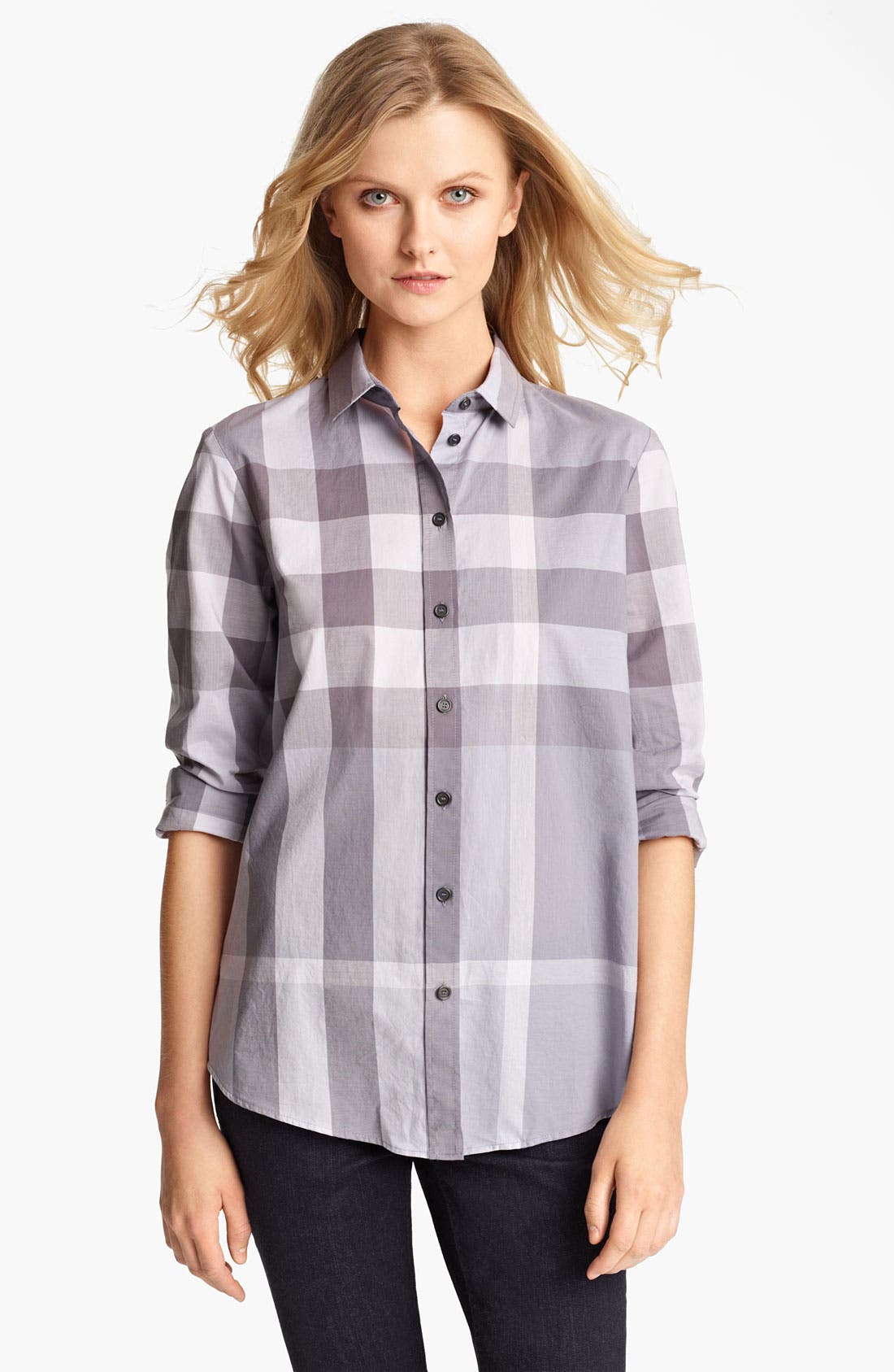 Burberry Brit Check Woven Shirt Nordstrom