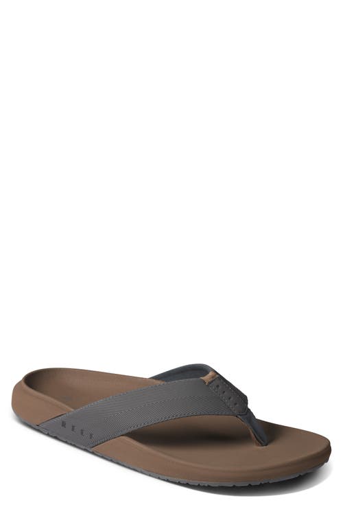 Reef The Raglan Flip Flop in Fossil/Grey at Nordstrom, Size 12