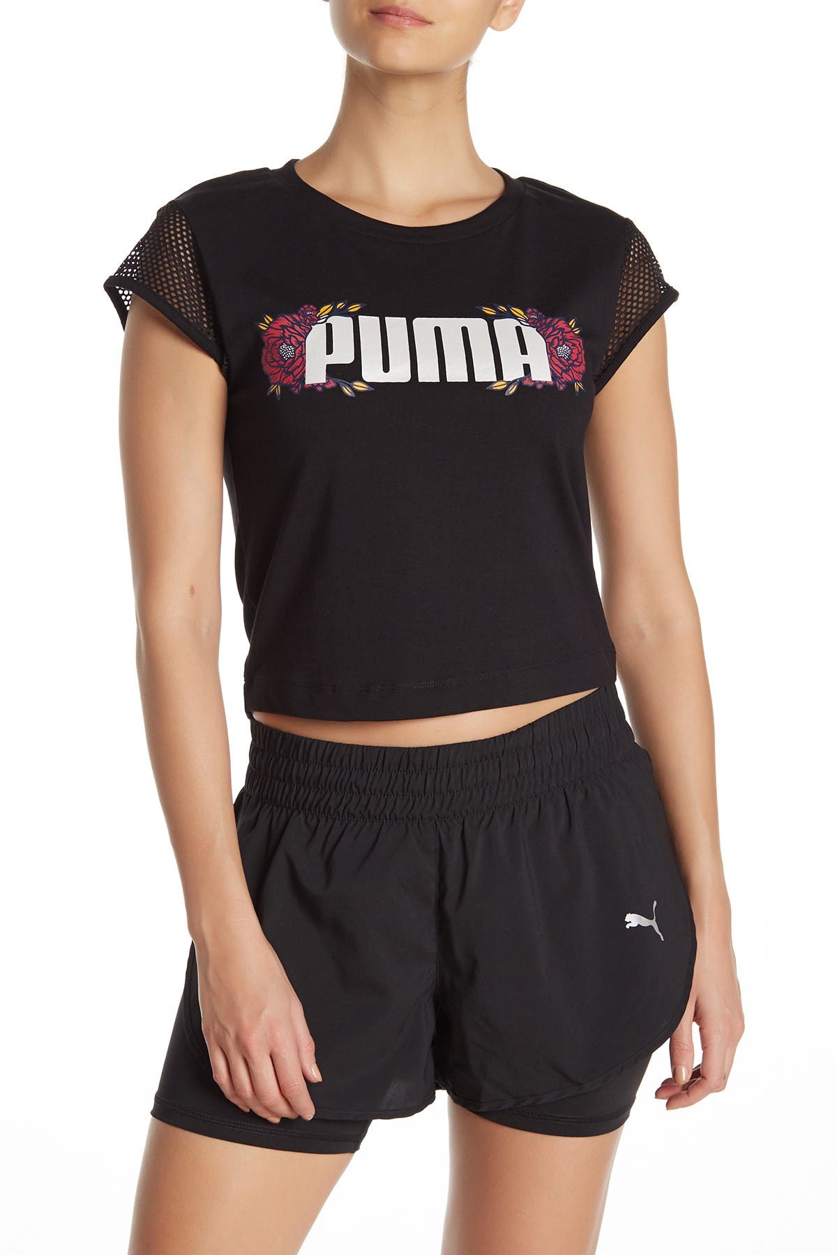 puma flourish shorts