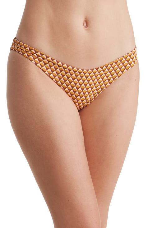 Maaji Polo Stripes Flash Single Strap Bikini Bottom – Esprit De La