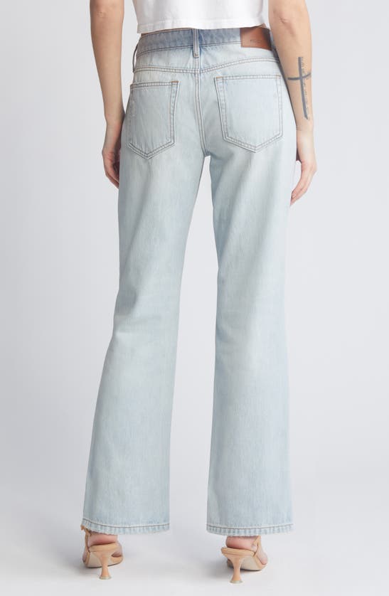 Shop Hidden Jeans Classic Relaxed Ankle Straight Leg Jeans In Light Wash