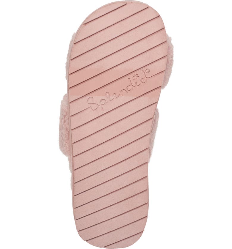 Splendid Phoebe Faux Shearling Platform Slide Sandal (Women) | Nordstrom