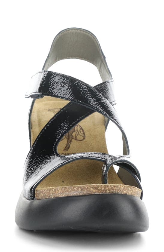 FLY LONDON FLY LONDON GAVI ANKLE STRAP PLATFORM WEDGE SANDAL 