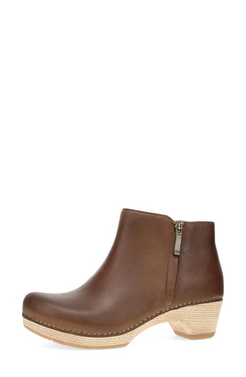 Shop Dansko Lizanne Bootie In Tan