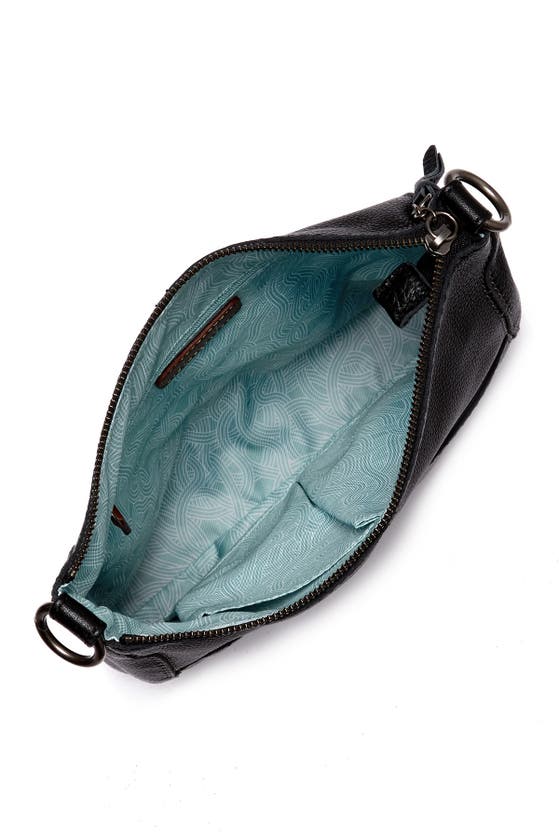 The Sak Lucia Leather Crossbody Bag In Zdnu/black