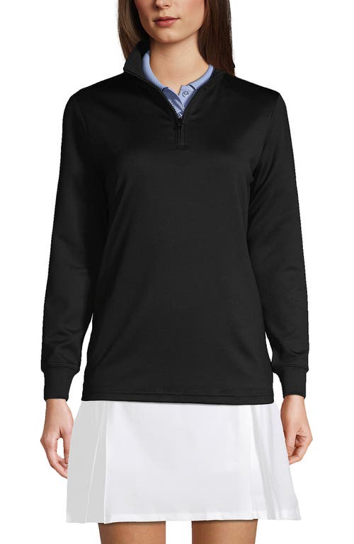 LANDS' END LANDS' END SCHOOL UNIFORM  QUARTER ZIP PULLOVER 