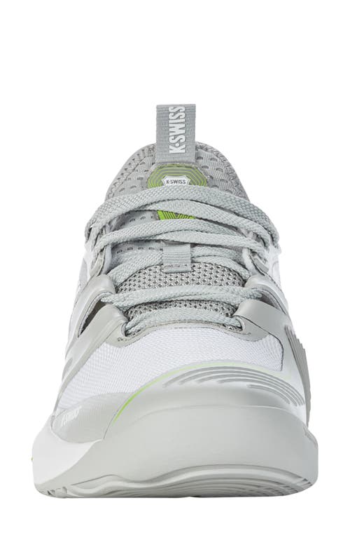 Shop K-swiss Speedtrac Sneaker In Grey Volt/white/limon