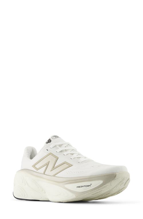 Shop New Balance Fresh Foam X More V5 Running Shoe In White/sea Salt