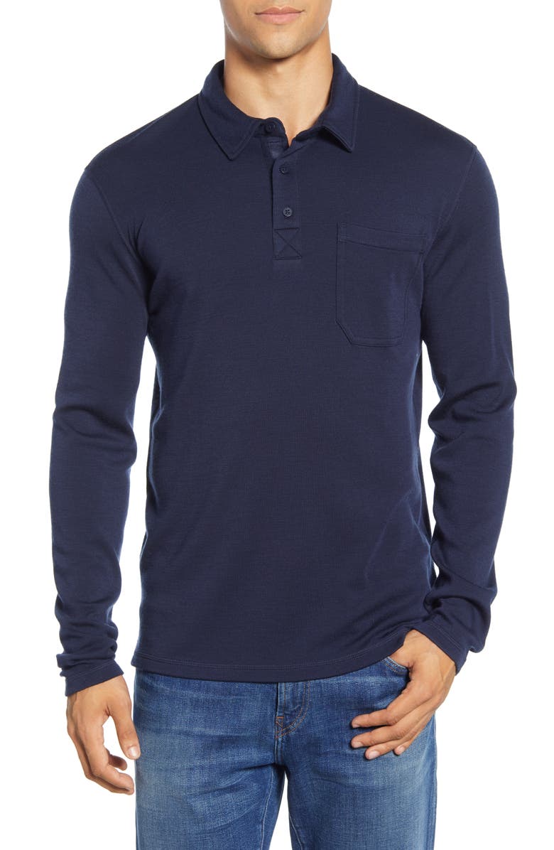 Smartwool Merino 250 Wool Long Sleeve Polo | Nordstrom