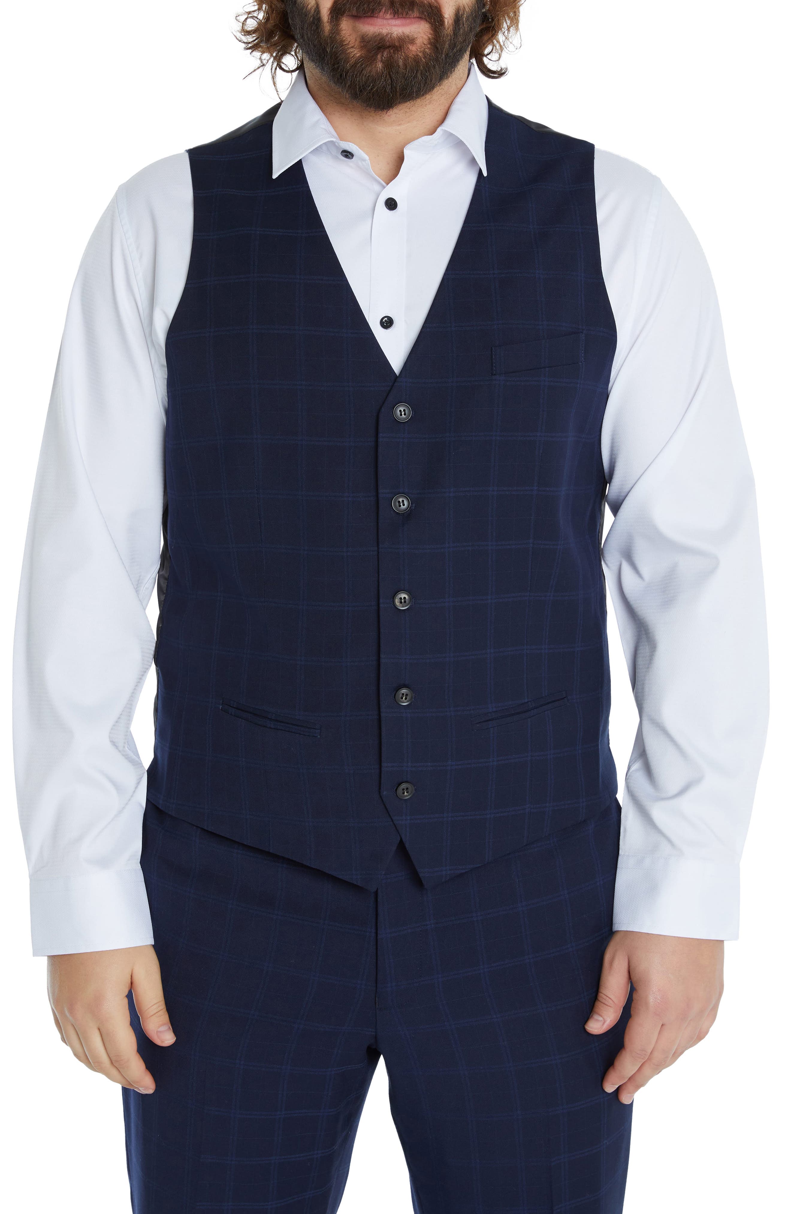 Johnny Bigg Brooks Plaid Stretch Vest