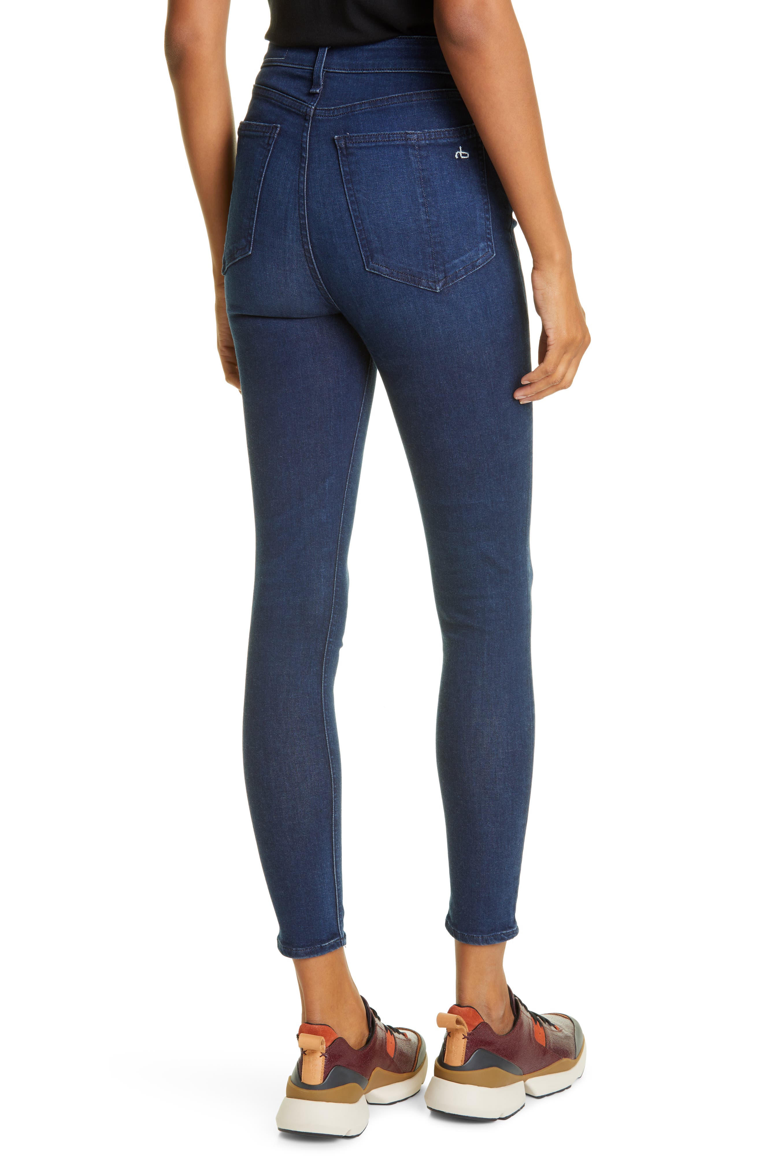 rag \u0026 bone Nina High Waist Ankle Skinny 