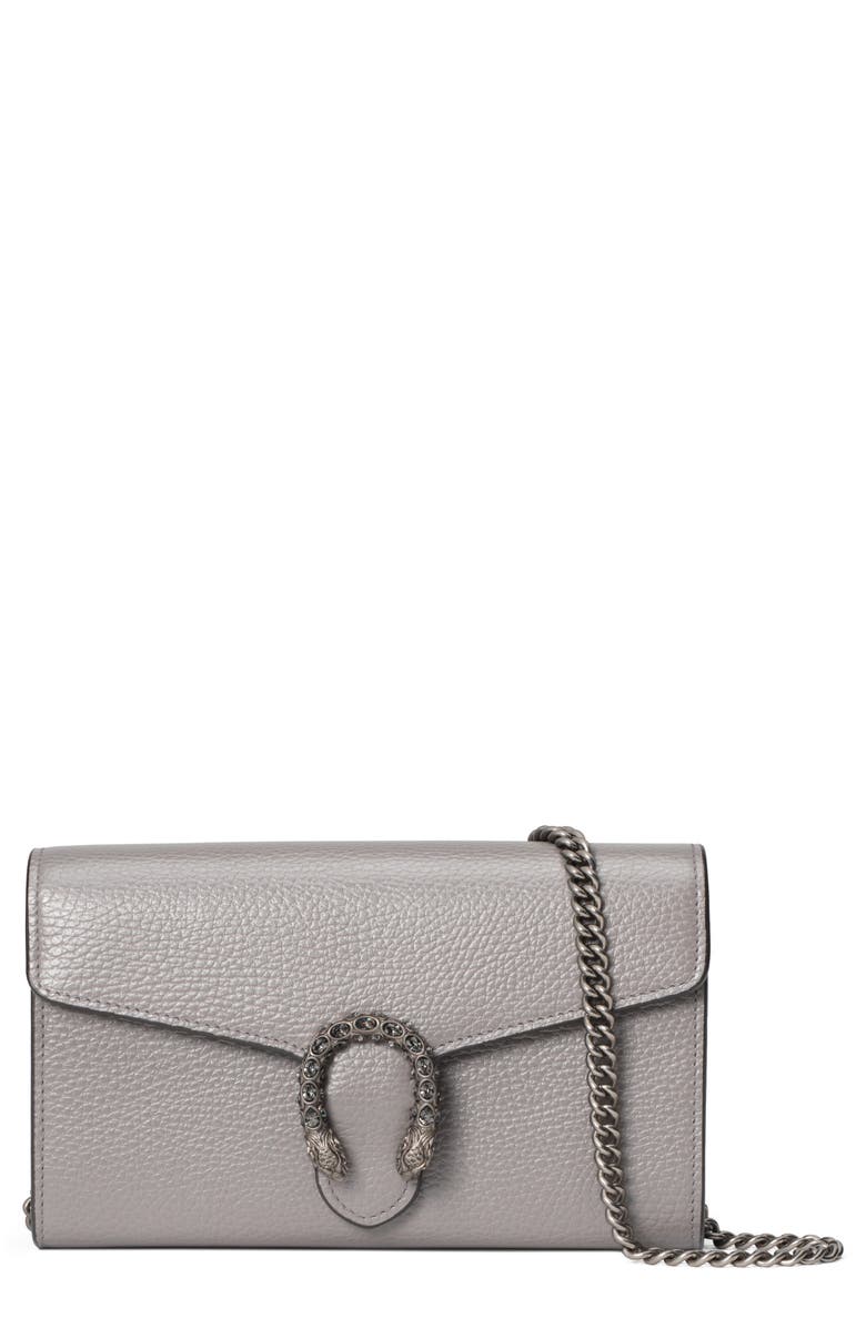 Gucci Leather Wallet on a Chain | Nordstrom
